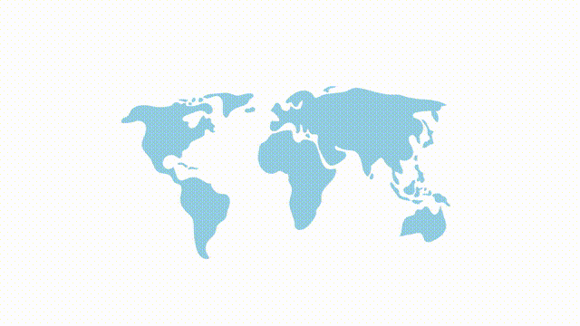 Hareketli Dünya Haritası Arka Planı